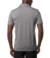 TravisMathew The Heater Performance Stretch Short Sleeve Polo Shirt