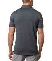 TravisMathew The Heater Performance Stretch Short Sleeve Polo Shirt