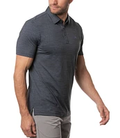 TravisMathew The Heater Performance Stretch Short Sleeve Polo Shirt
