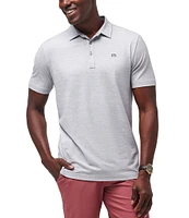 TravisMathew The Heater Performance Stretch Short Sleeve Polo Shirt