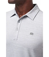 TravisMathew The Heater Performance Stretch Short Sleeve Polo Shirt