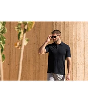 TravisMathew The Heater Performance Stretch Short Sleeve Polo Shirt