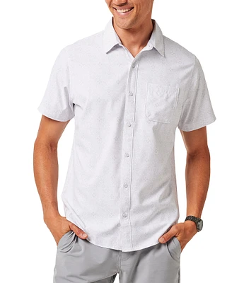 TravisMathew Acropolis Short Sleeve Woven Shirt