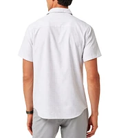 TravisMathew Acropolis Short Sleeve Woven Shirt