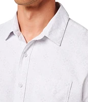 TravisMathew Acropolis Short Sleeve Woven Shirt