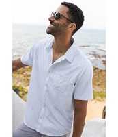 TravisMathew Acropolis Short Sleeve Woven Shirt