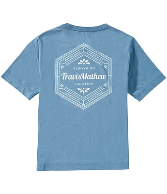 TravisMathew Big Boys 8-20 Maximum Stay T-Shirt