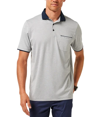 TravisMathew Call It Off Sleeve Polo Shirt