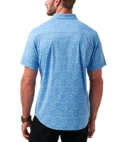 TravisMathew Canopy Breeze Stretch Short Sleeve Woven Shirt