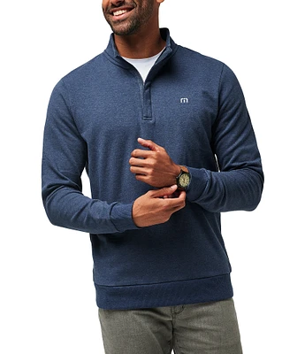 TravisMathew Cloud Quarter Zip 2.0 Fleece Pullover