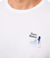 TravisMathew Cloudless Sky Short Sleeve T-Shirt