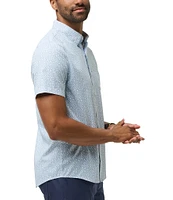 TravisMathew Country Mile Short Sleeve Woven Shirt