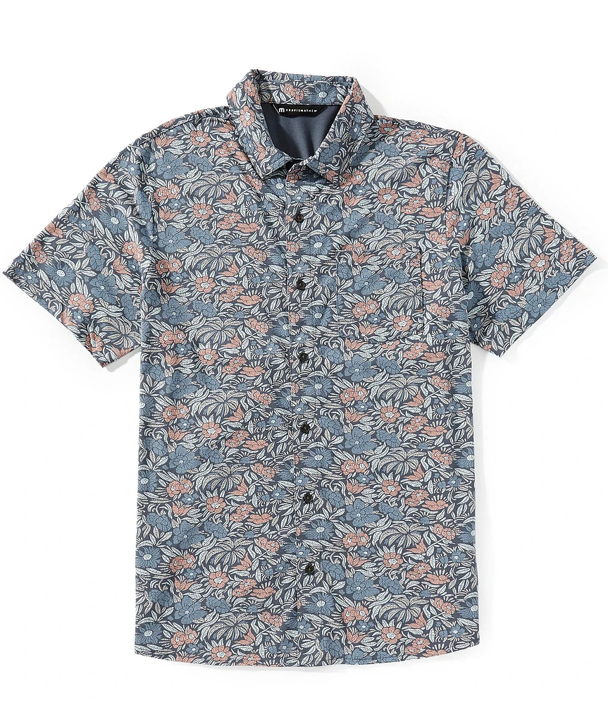 TravisMathew Day Cruise Button Up Short Sleeve Woven Shirt