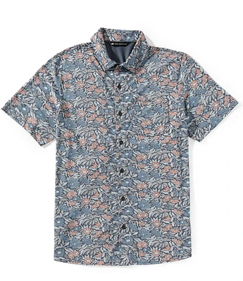 TravisMathew Day Cruise Button Up Short Sleeve Woven Shirt