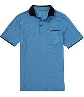 TravisMathew Featherweight Pocket Short Sleeve Polo Shirt