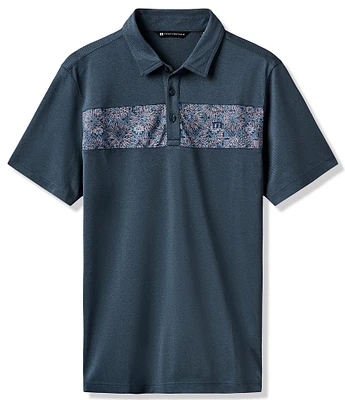 TravisMathew Good Good Acropolis Sleeve Polo Shirt