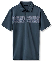 TravisMathew Good Good Acropolis Sleeve Polo Shirt