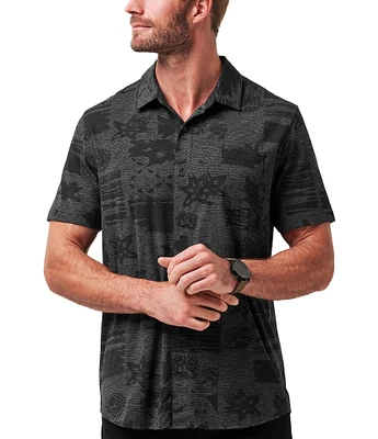 TravisMathew Gravitation Short Sleeve Woven Shirt