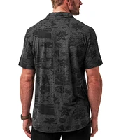 TravisMathew Gravitation Short Sleeve Woven Shirt