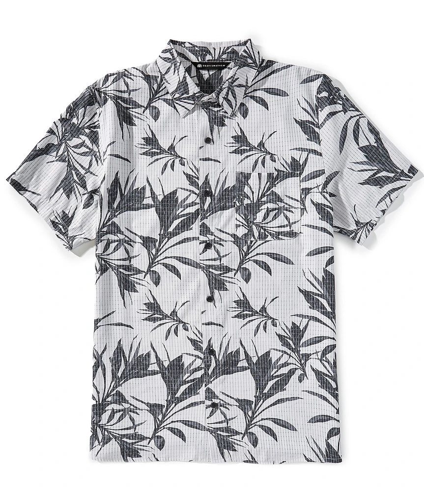 TravisMathew Light Map Short Sleeve Woven Shirt