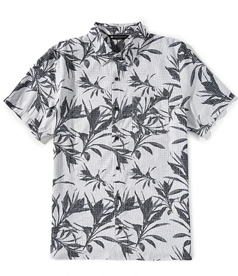 TravisMathew Light Map Short Sleeve Woven Shirt