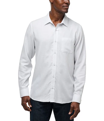 TravisMathew Little Leary Long Sleeve Woven Shirt