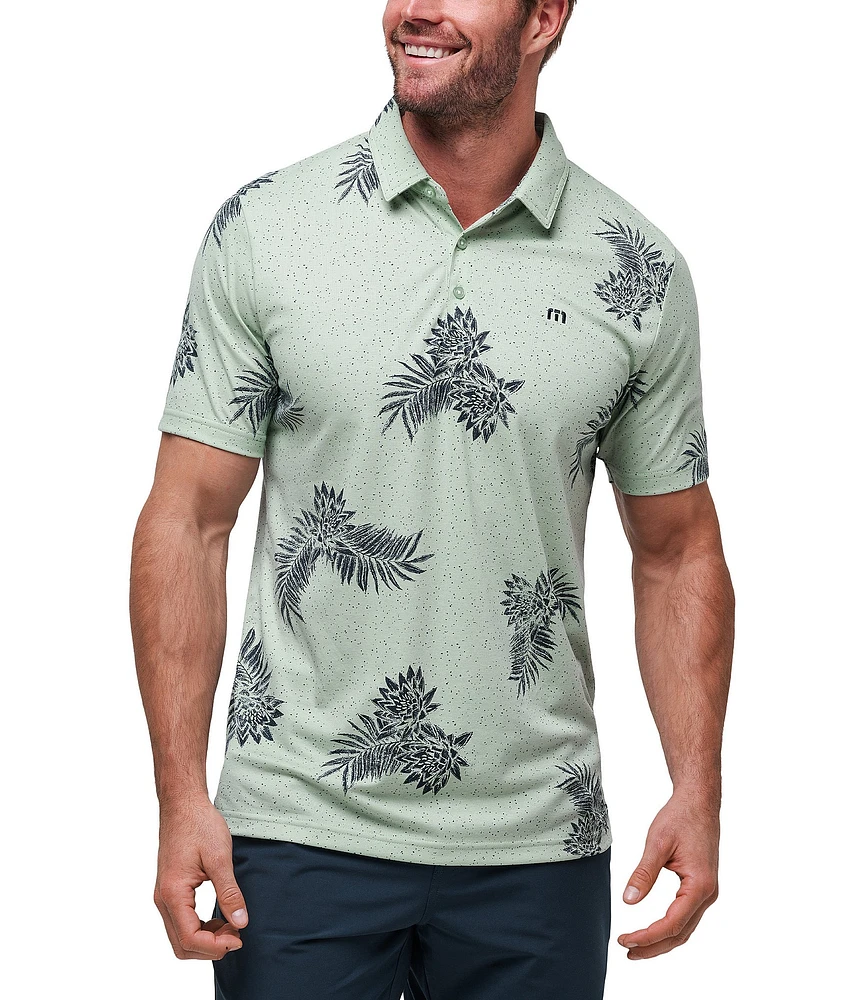 TravisMathew Lush Forest Short Sleeve Polo Shirt