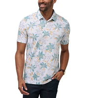 TravisMathew Paradise Peak Short Sleeve Polo Shirt