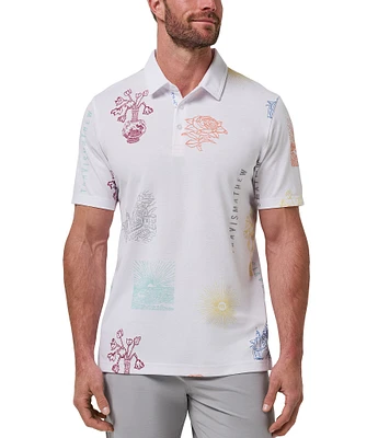 TravisMathew Passport Polo Short Sleeve Polo Shirt
