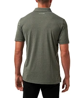 TravisMathew Performance Stretch Forest Canyon Short Sleeve Polo Shirt