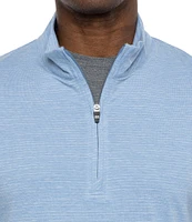 TravisMathew Performance Stretch The Heater Quarter-Zip Pullover