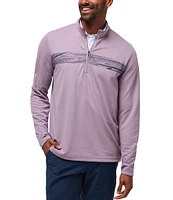 TravisMathew Performance Stretch Upgraded Quarter-Zip Pullover