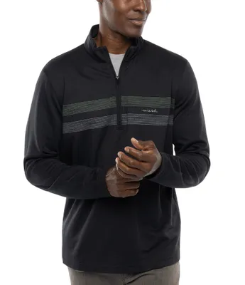 TravisMathew Performance Stretch Upgraded Quarter-Zip Pullover