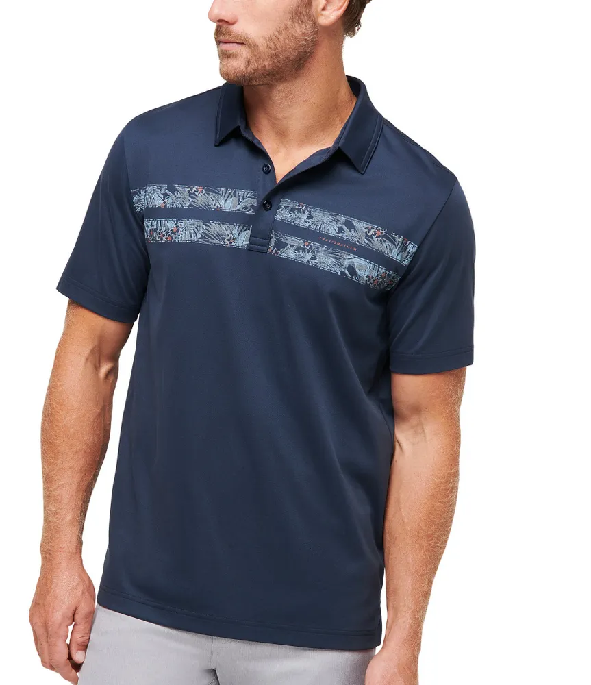 TravisMathew Pier Runner Short Sleeve Polo Shirt