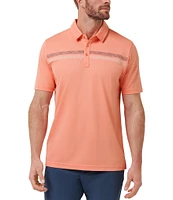 TravisMathew Roaming Routes Short Sleeve Polo Shirt