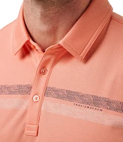 TravisMathew Roaming Routes Short Sleeve Polo Shirt
