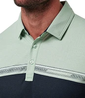 TravisMathew Rustic Route Short Sleeve Polo Shirt