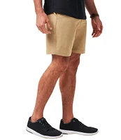 TravisMathew Stretch Knit 8#double; Inseam Shorts