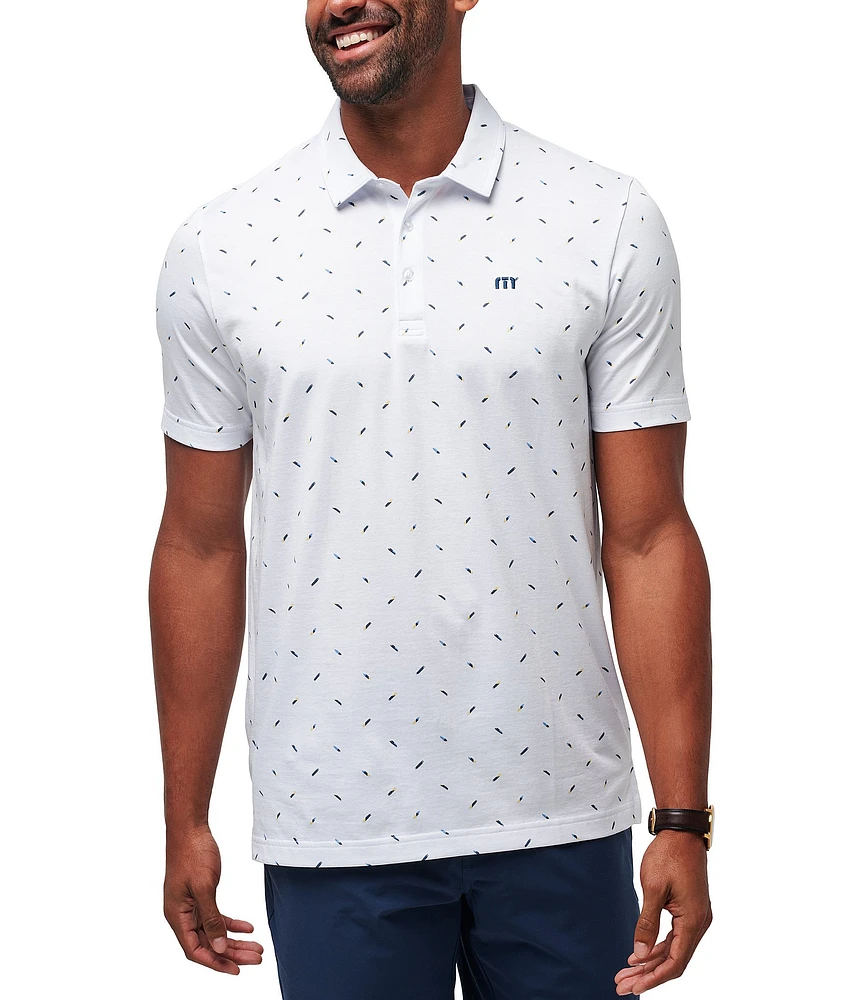 TravisMathew Sun Dip Short Sleeve Polo Shirt