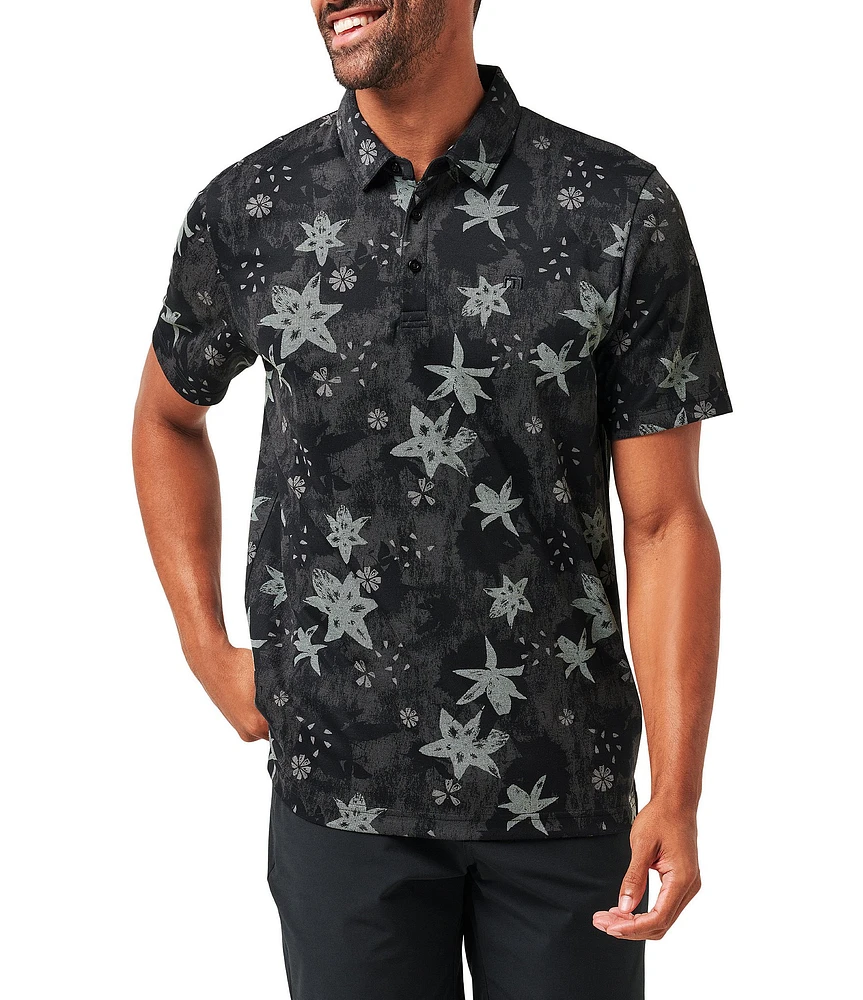 TravisMathew Trek Tide Short Sleeve Polo Shirt
