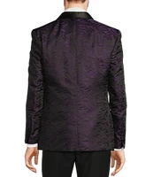 Tre Vero Modern Fit Jacquard Pattern Suit Jacket