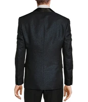 Tre Vero Modern Fit Jacquard Pattern Tuxedo Sport Coat