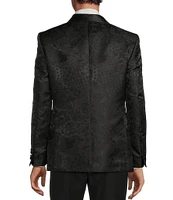 Tre Vero Modern Fit Paisley Jacquard Pattern Suit Jacket