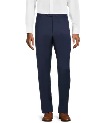 Tre Vero Modern Fit Flat Front Performance Dress Pants