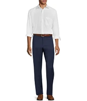 Tre Vero Modern Fit Flat Front Performance Dress Pants