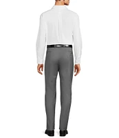 Tre Vero Modern Fit Flat Front Performance Dress Pants