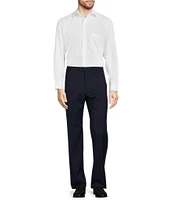 Tre Vero Modern Fit Flat Front Performance Dress Pants