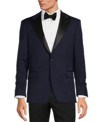 Tre Vero Modern Fit Peak Lapel Tuxedo Jacket