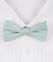 Tre Vero Solid Pre-Tied Bow Tie