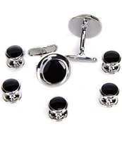 Tre Vero Stud And Cuff Link 5-Piece Set